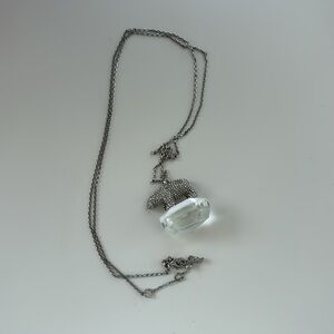 Kate Spade arctic friends polar bear necklace